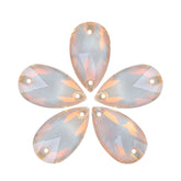 Silk AM Drop Shape High Quality Glass Sew-on Rhinestones WholesaleRhinestone