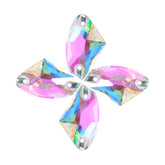 Crystal Phantom Galactic Shape High Quality Glass Sew-on Rhinestones WholesaleRhinestone