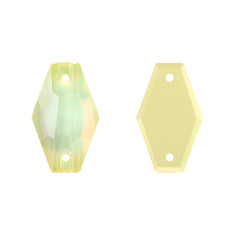 Jonquil AM Hexagon Shape High Quality Glass Sew-on Rhinestones WholesaleRhinestone