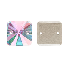 Crystal Phantom Rivoli Square Shape High Quality Glass Sew-on Rhinestones WholesaleRhinestone