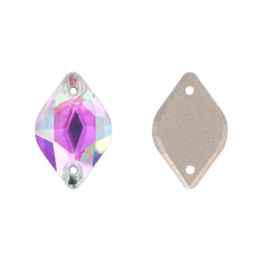 Crystal Phantom Lemon Shape High Quality Glass Sew-on Rhinestones WholesaleRhinestone