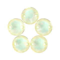 Jonquil AM XIRIUS Round Shape High Quality Glass Sew-on Rhinestones WholesaleRhinestone