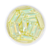 Jonquil AM Cosmic Baguette Shape High Quality Glass Sew-on Rhinestones WholesaleRhinestone