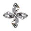 Satin Galactic Shape High Quality Glass Sew-on Rhinestones WholesaleRhinestone