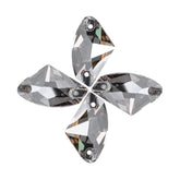 Satin Galactic Shape High Quality Glass Sew-on Rhinestones WholesaleRhinestone