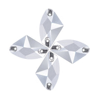 Comet Argent Light Galactic Shape High Quality Glass Sew-on Rhinestones WholesaleRhinestone