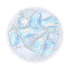 Crystal AM De-Art Shape High Quality Glass Sew-on Rhinestones WholesaleRhinestone