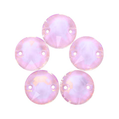 Rosaline AM Xirius Redonde Rounds Glass Se cose de vidrio Rhinestones
