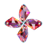 Vitrail Medium Galactic Shape High Quality Glass Sew-on Rhinestones WholesaleRhinestone