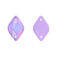 Lavender AM Lemon Shape High Quality Glass Sew-on Rhinestones WholesaleRhinestone