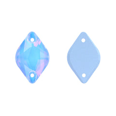 Light Sapphire AM Lemon Shape High Quality Glass Sew-on Rhinestones WholesaleRhinestone