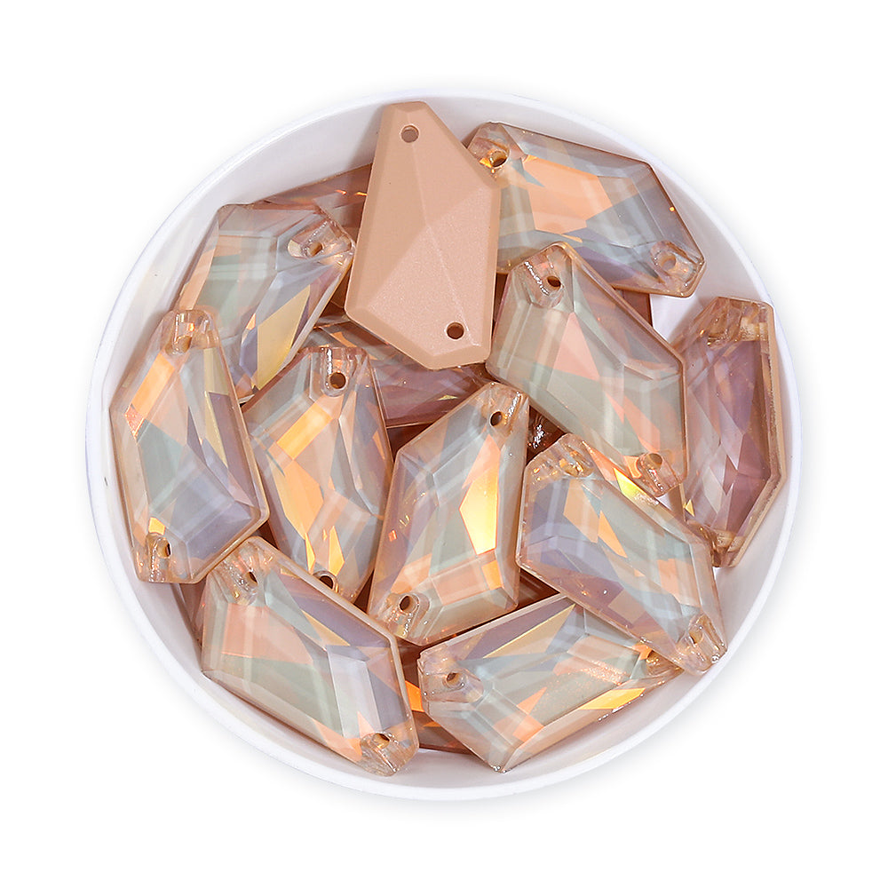 Silk AM De-Art Shape High Quality Glass Sew-on Rhinestones WholesaleRhinestone