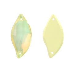 Jonquil AM Diamond Leaf Shape High Quality Glass Sew-on Rhinestones WholesaleRhinestone