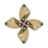 Dorado Galactic Shape High Quality Glass Sew-on Rhinestones WholesaleRhinestone