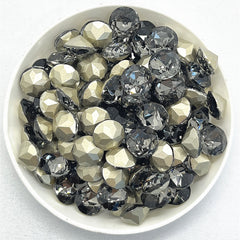 Black Diamond XIRIUS Chaton Shape Glass Pointed Back Fancy Rhinestones WholesaleRhinestone