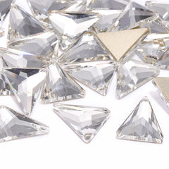 Crystal Derlta Shape High Quality Glass Beveled Flat Back Rhinestones WholesaleRhinestone