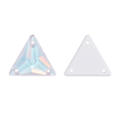 Crystal AM Triangle Shape High Quality Glass Sew-on Rhinestones WholesaleRhinestone