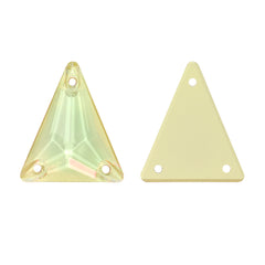 Slim Triangle Shape Jonquil AM High Quality Glass Sew-on Rhinestones WholesaleRhinestone