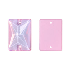 Rosaline AM Rectangle Shape High Quality Glass Sew-on Rhinestones WholesaleRhinestone