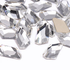 Crystal De-Art Shape High Quality Glass Beveled Flat Back Rhinestones WholesaleRhinestone