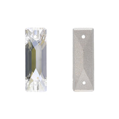 Silver Shade Cosmic Baguette Shape High Quality Glass Sew-on Rhinestones WholesaleRhinestone