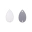 Drop Shape Multi Colors Acrylic Sew-on Mirror For Dance Costume WholesaleRhinestone