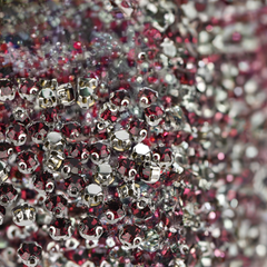 Amethyst Sewing 3D Claw Rhinestones Silver Base WholesaleRhinestone