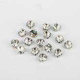 Crystal Sewing 3D Claw Rhinestones Silver Base WholesaleRhinestone