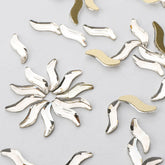 Wave Shape Crystal Flat Back Fancy Rhinestones WholesaleRhinestone
