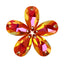 Astral Pink Drop Shape High Quality Glass Sew-on Rhinestones WholesaleRhinestone