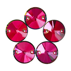 Vitrail Medium Rivoli Shape High Quality Glass Sew-on Rhinestones WholesaleRhinestone