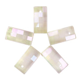 Luminous Green Urban Shape High Quality Glass Rhinestone Pendant WholesaleRhinestone