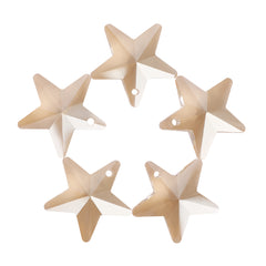 Golden Shadow Star Shape High Quality Glass Rhinestone Pendant WholesaleRhinestone