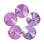 Vitrail Light Rivoli Shape High Quality Glass Sew-on Rhinestones WholesaleRhinestone