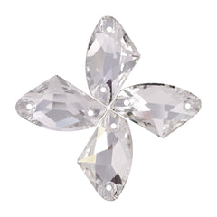 Crystal Galactic Shape High Quality Glass Sew-on Rhinestones WholesaleRhinestone