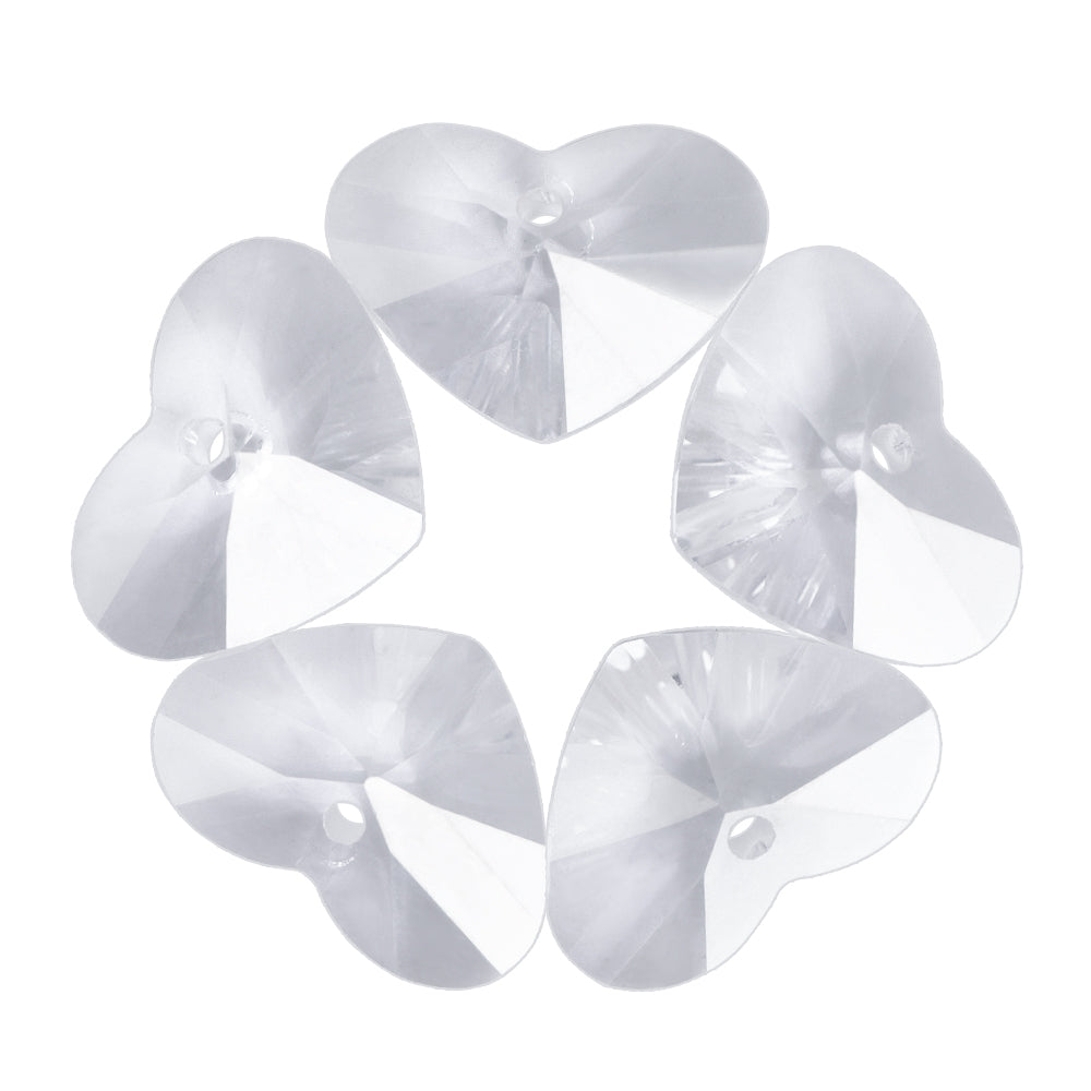 Silver Shade Truly In Love Heart High Quality Glass Rhinestone Pendant WholesaleRhinestone