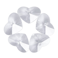 Silver Shade Truly In Love Heart High Quality Glass Rhinestone Pendant WholesaleRhinestone