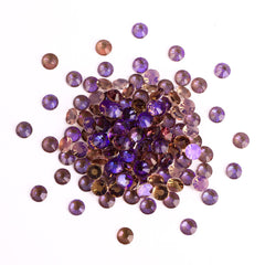 Aurora Gray Unfoiled Glass Flat Back Rhinestones WholesaleRhinestone