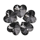 Silver Night XILION Heart High Quality Glass Rhinestone Pendant WholesaleRhinestone