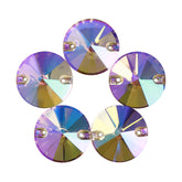 Ghost Light Rivoli Shape High Quality Glass Sew-on Rhinestones WholesaleRhinestone