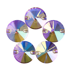 Ghost Light Rivoli Shape High Quality Glass Sew-on Rhinestones WholesaleRhinestone