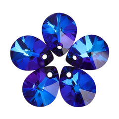 Bermuda Blue XILION Mini Pear High Quality Glass Rhinestone Pendant WholesaleRhinestone