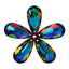 Volcano Tear Drop High Quality Glass Rhinestone Pendant WholesaleRhinestone