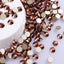 Rose Gold Glass Flat Back Glue-On Rhinestones 16 Cut Facets WholesaleRhinestone