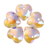 Paradise Shine Heart Cut High Quality Glass Rhinestone Pendant WholesaleRhinestone