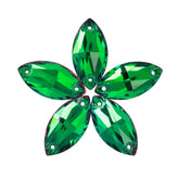 Sphinx Navette Shape High Quality Glass Sew-on Rhinestones WholesaleRhinestone