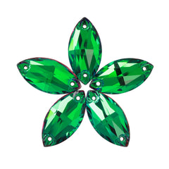 Sphinx Navette Shape High Quality Glass Sew-on Rhinestones WholesaleRhinestone