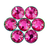 Vitrail Rose XIRIUS Round Shape High Quality Glass Sew-on Rhinestones WholesaleRhinestone