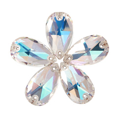 Moonlight Drop Shape High Quality Glass Sew-on Rhinestones WholesaleRhinestone