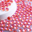 Mocha Orange Mermaid Tears Glass Half Pearls Rhinestones For Nail Art WholesaleRhinestone